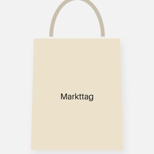 Stoffbeutel &bdquo;Markttag&ldquo; &ndash; Natur